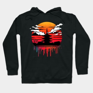 Sensoji Temple Japan Design Hoodie